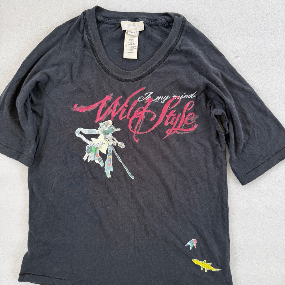 VINTAGE RARE Diesel Rocker Tee - Picture 2 of 9